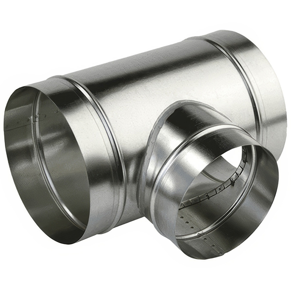 Тройник НЕОКЛИМАТ оцинкованный 90 D 200/200 0,5 мм