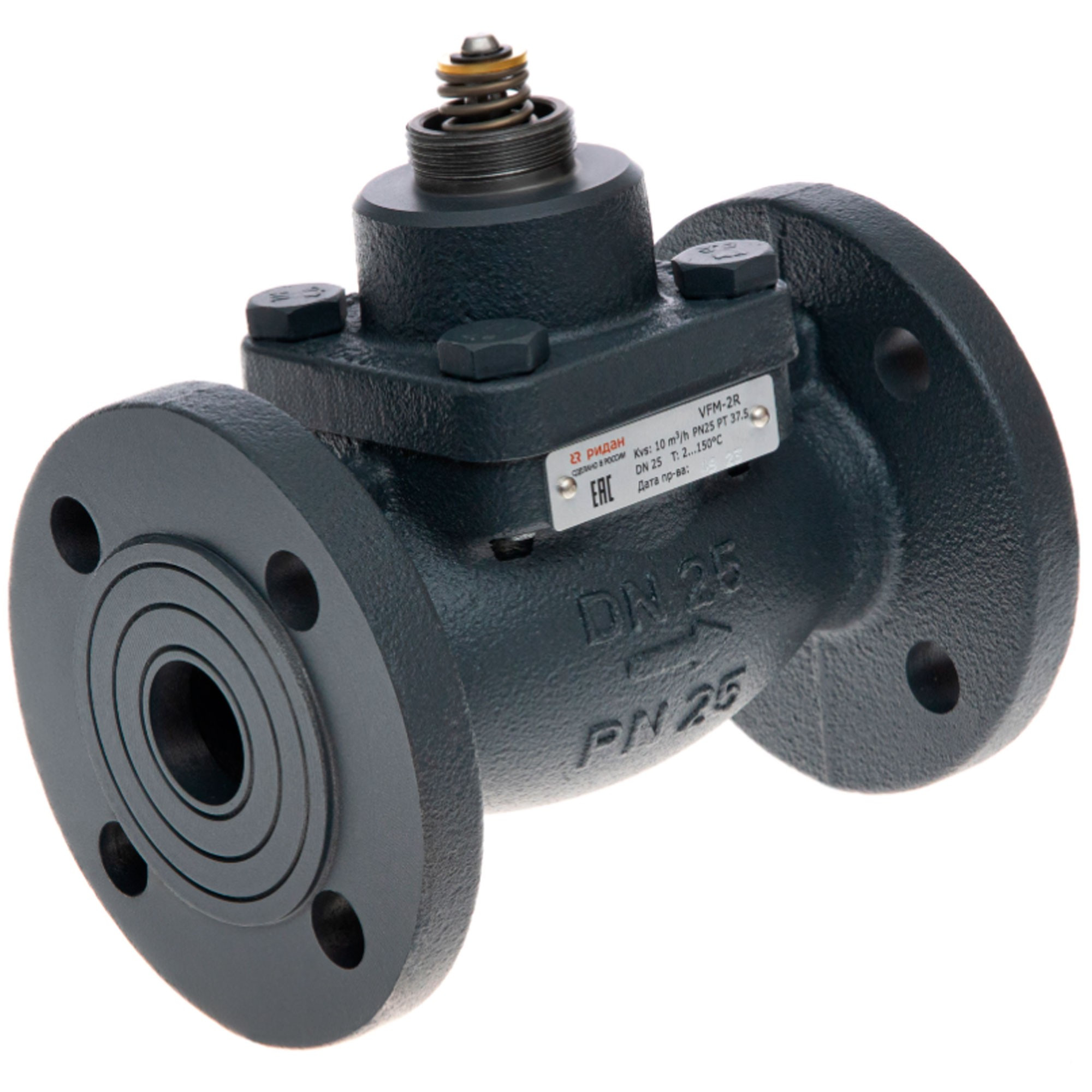Клапан регулирующий РИДАН VFM-2R PN25 40/25