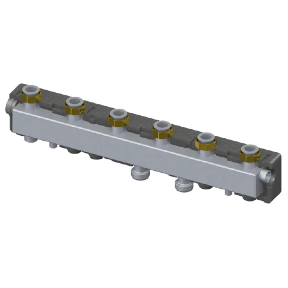 Гребёнка ELSEN DN25 1 1/2" 3х1 1/2" 35 м3/ч