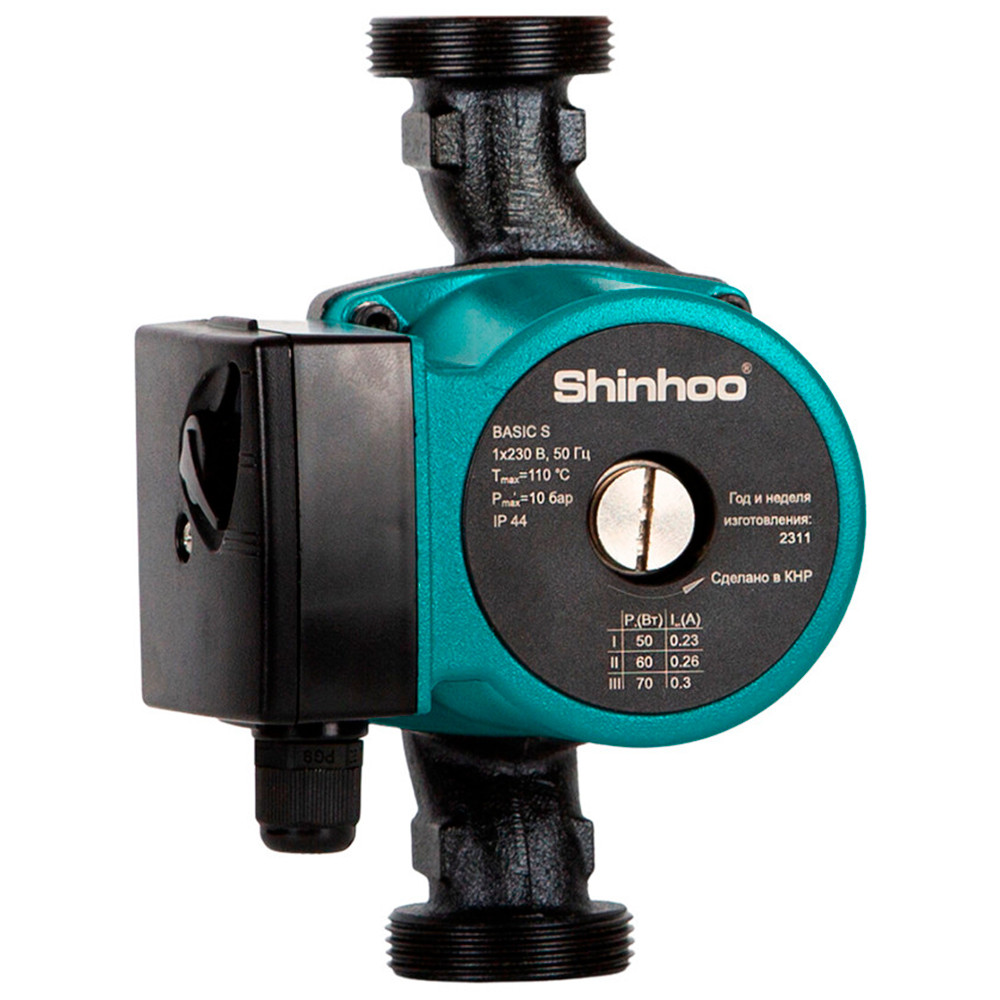 Насос циркуляционный Shinhoo BASIC S 32-6S 180
