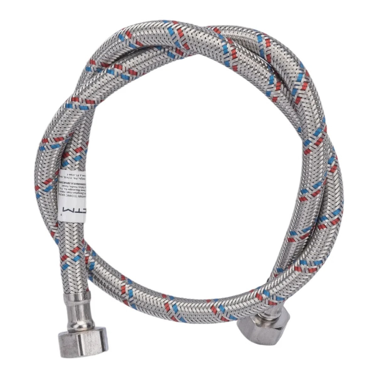 Подводка д/воды сталь 1/2" г/г 80 см СТМ (100)