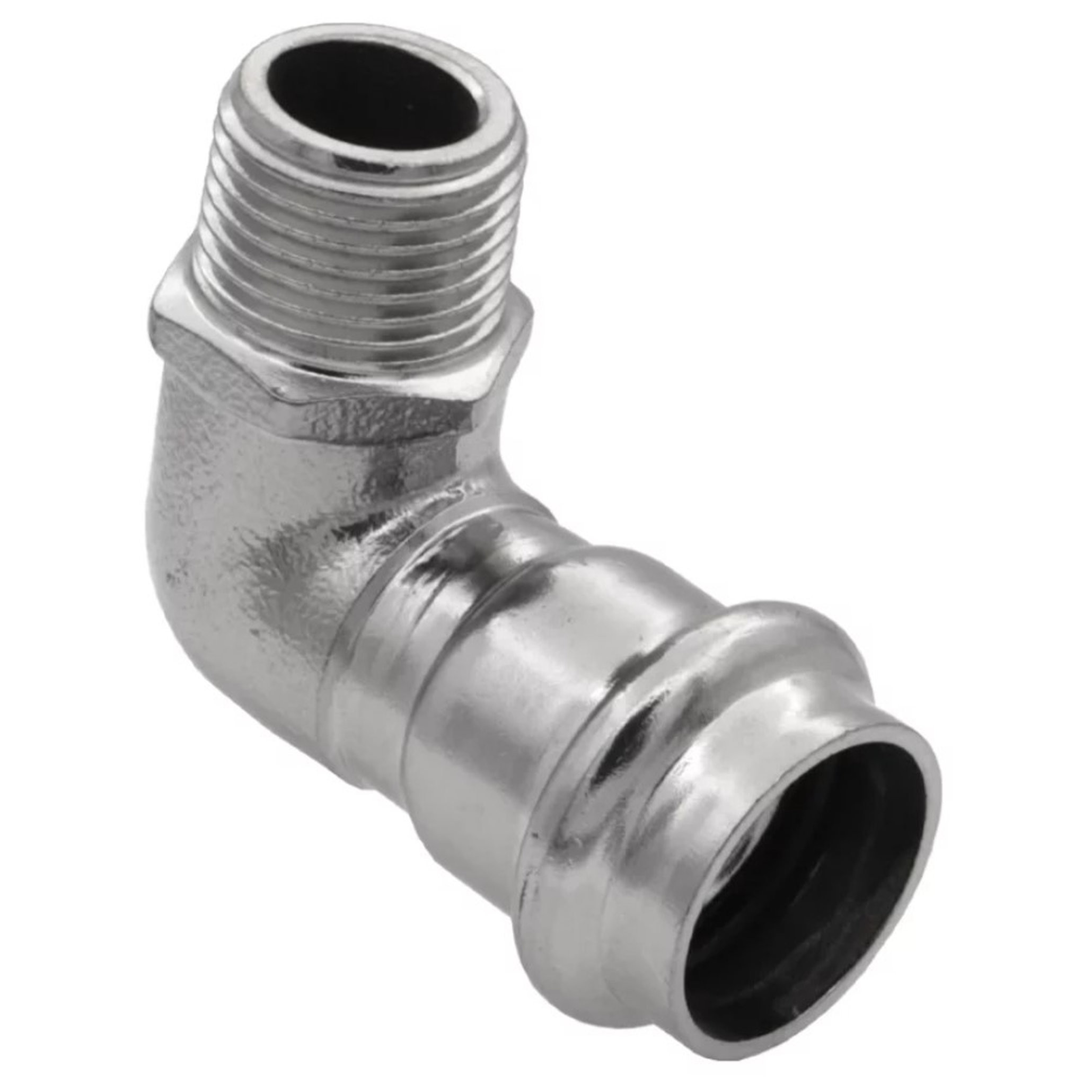 Уголок VIEIR 90 град. нар.р. 22×1/2" VER-PRO (50/5)