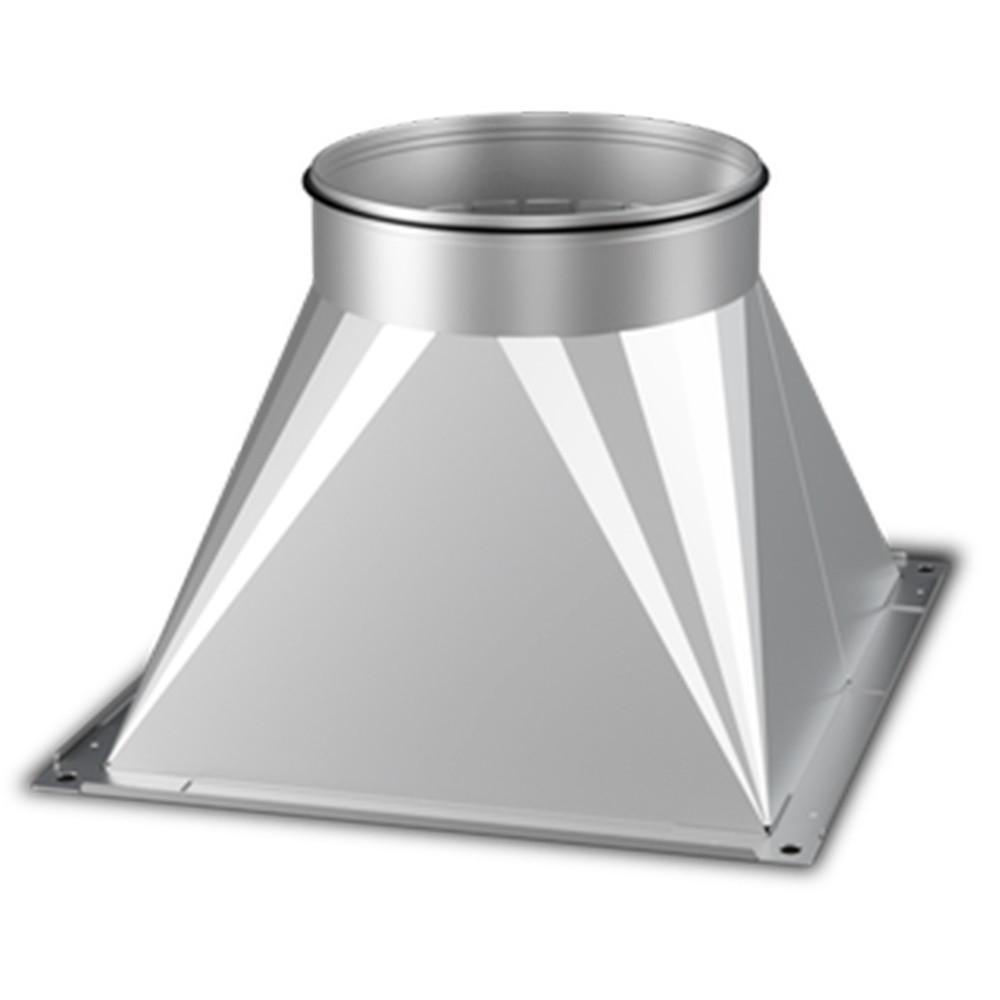 Переход на круглый канал UQR_IEF VIM_500-280