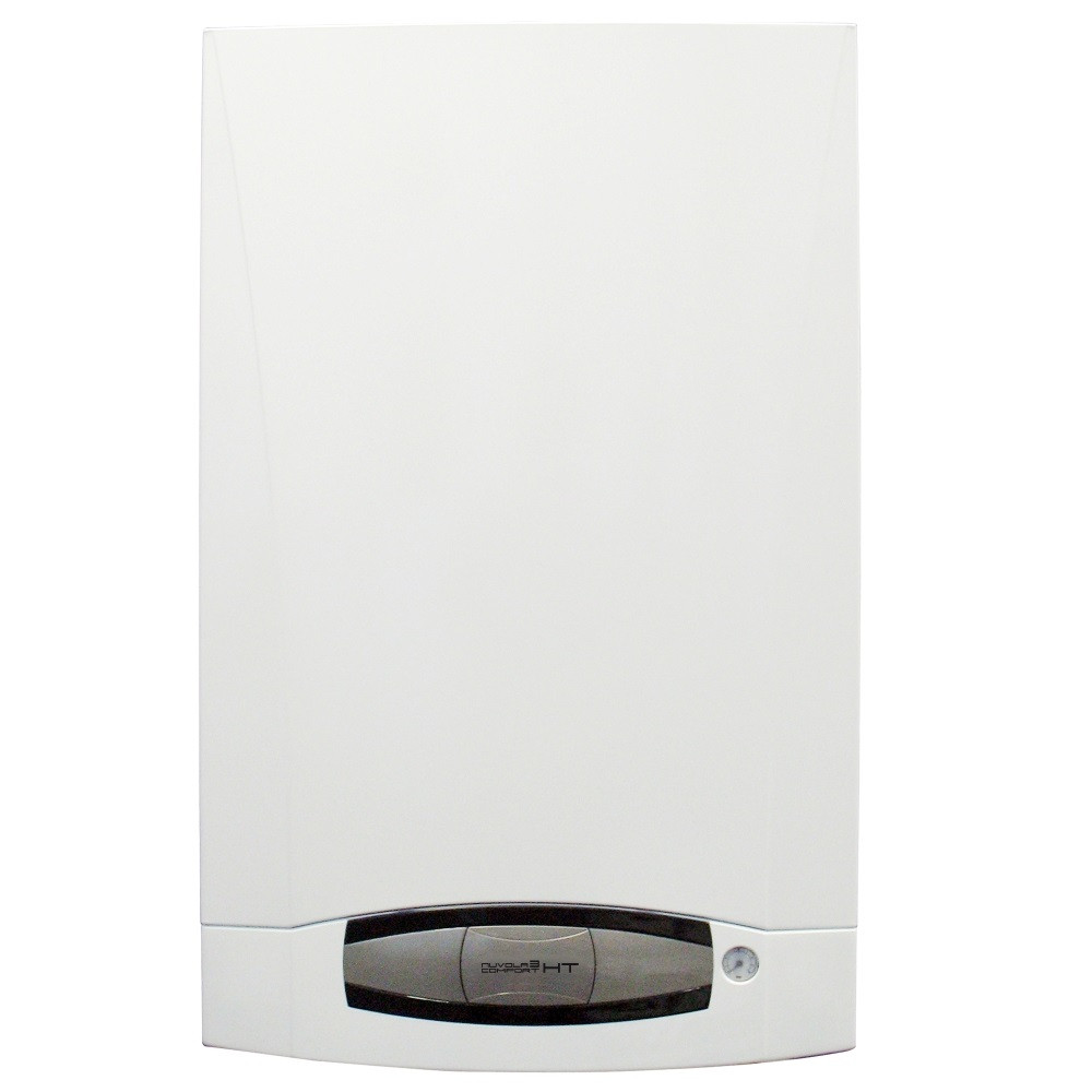 Котел газовый BAXI NUVOLA3 COMFORT 320 Fi настенный, 2 конт., закр.кам.сгор. п/у, встроен.бойлер