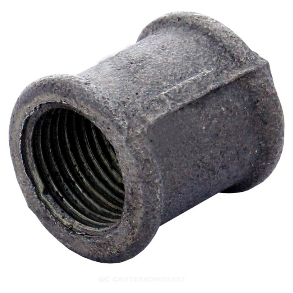 Муфта FITTEX чуг прямая Ду15 (1/2") ВР