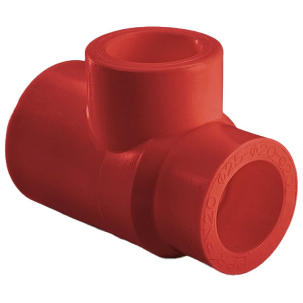 Тройник ПП AntiFire переходный D125х110х125 Red 033946