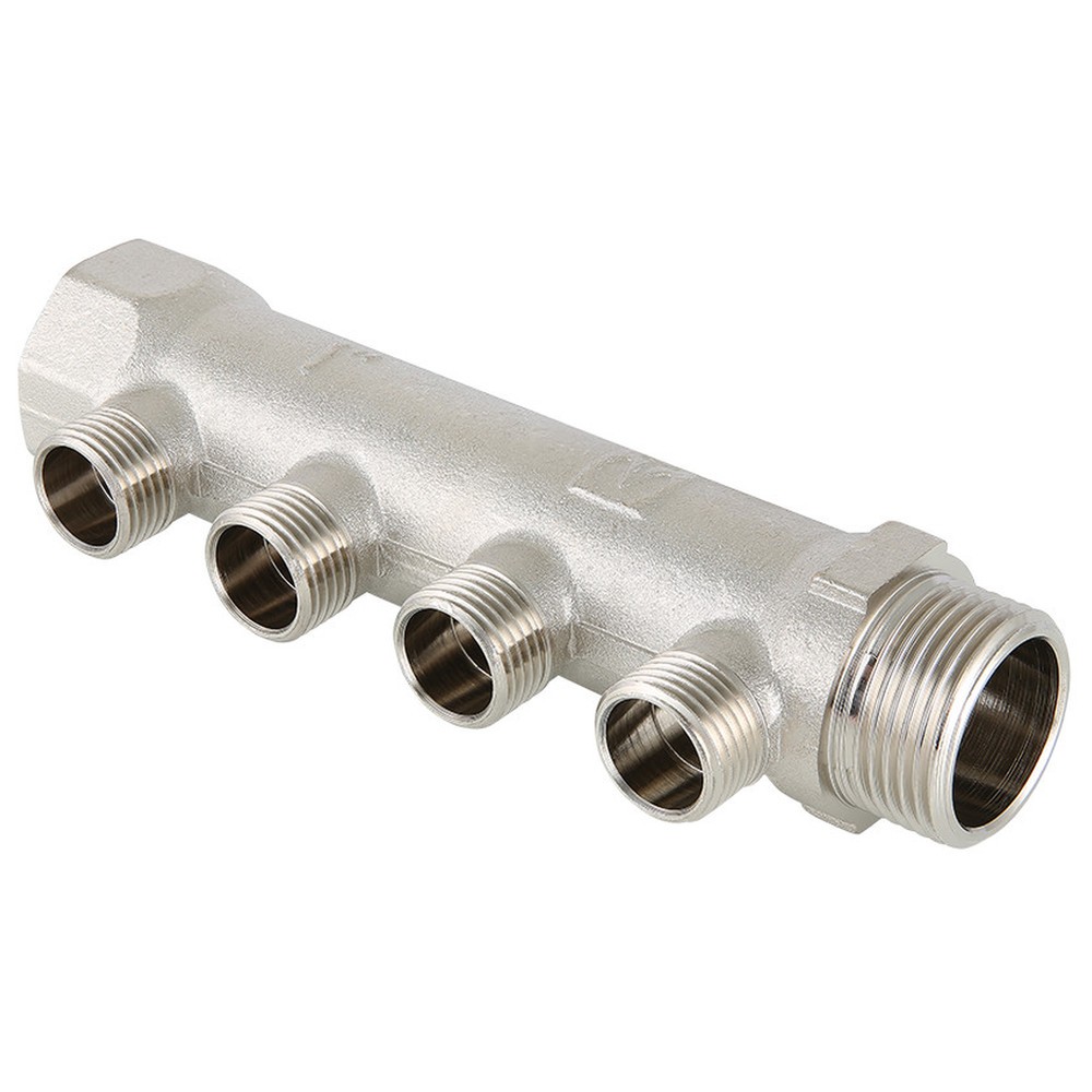 Коллектор наружная резьба 2 выхода 3/4" * 1/2" (VTc.500.N) (Valtec)