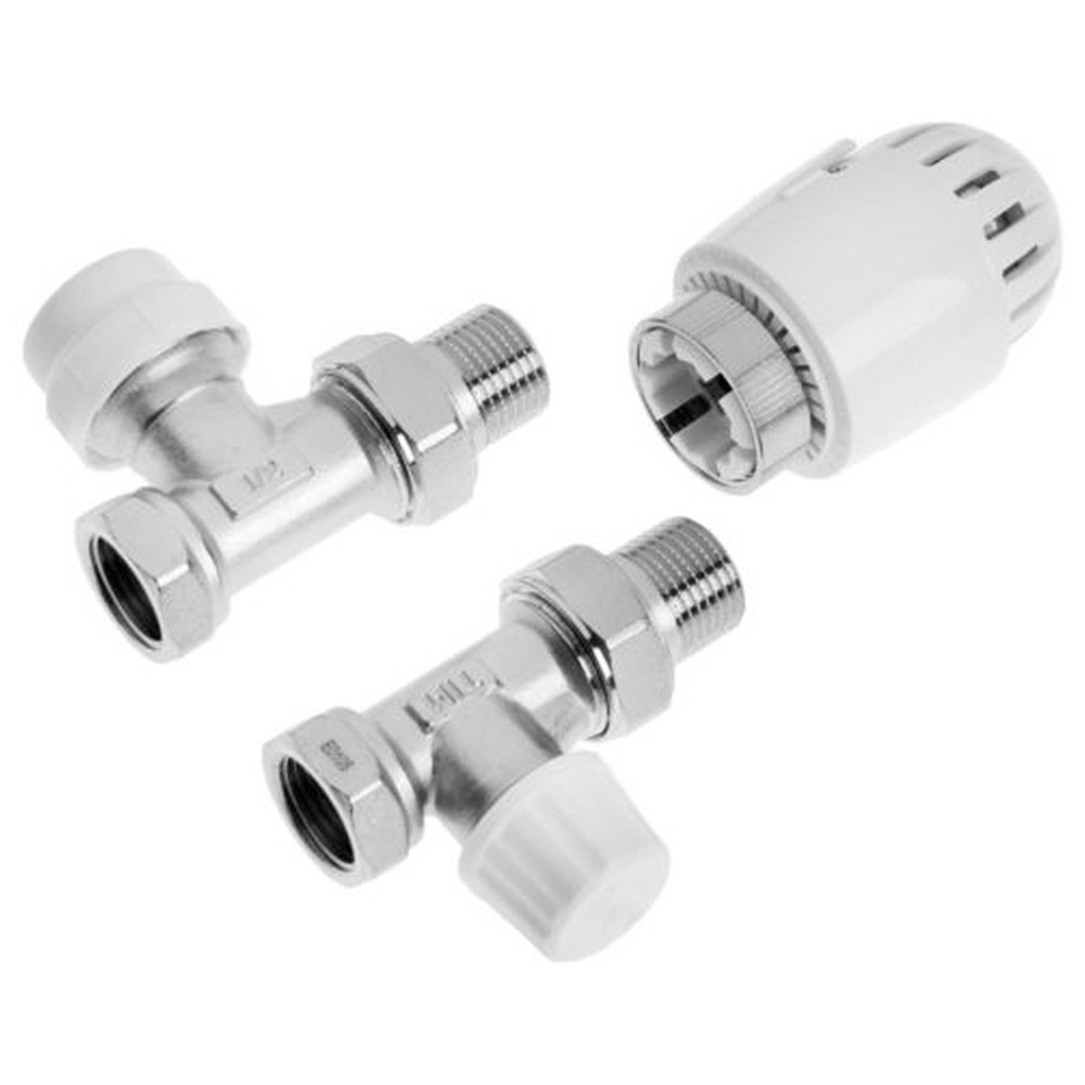 Комплект термостатический прямой 1/2" RVKD508.02 (TIM)