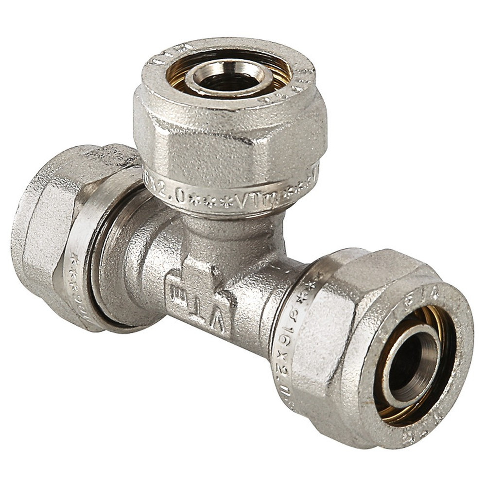 Тройник обжимной 26*16*20 (Valtec) VTm.331