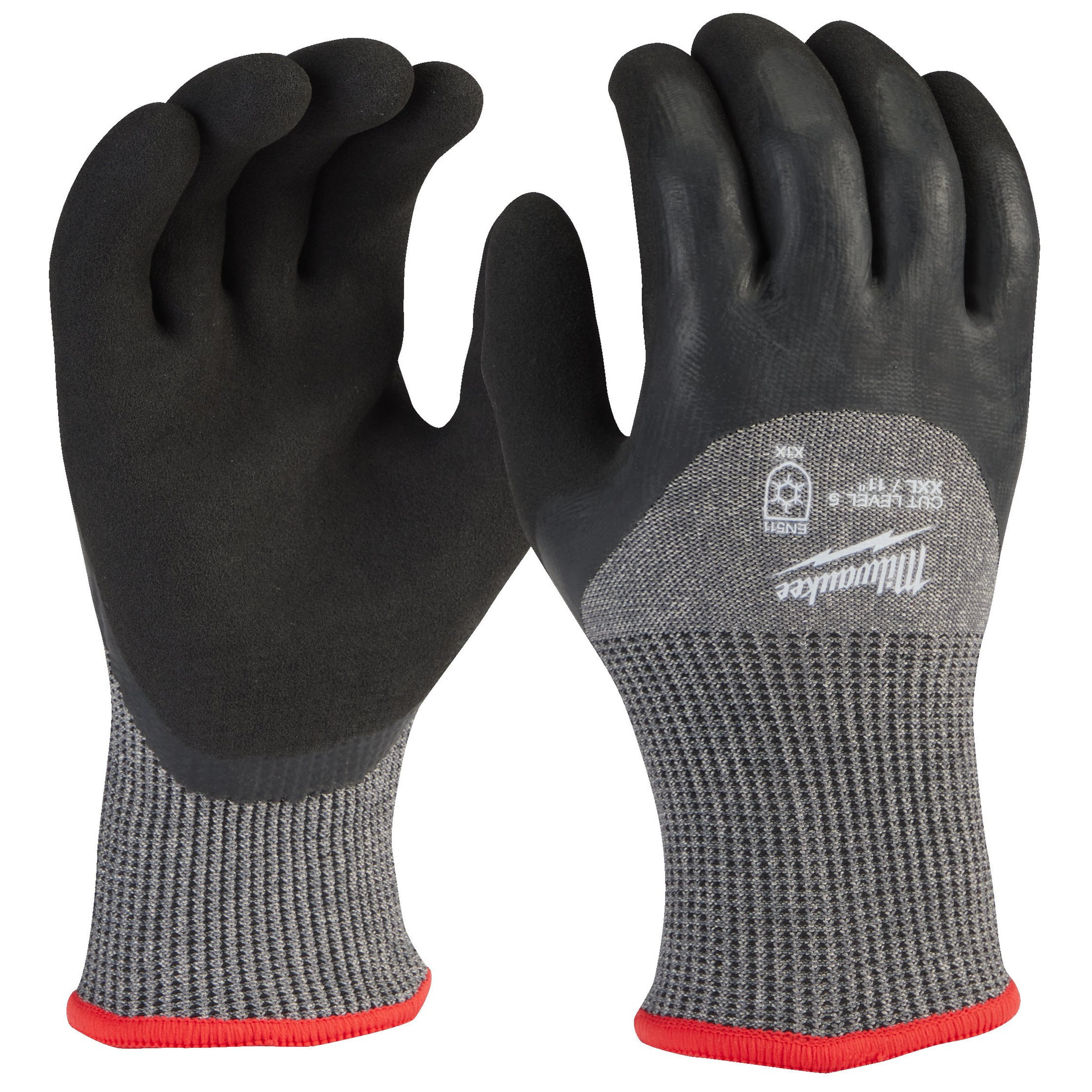 Перчатки защитные Milwaukee Winter Cut level 5/E XXL/11