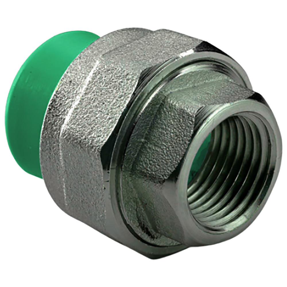 Муфта комбинир. раз. растр. ПП AntiFire D40-1 1/4"ВР Green
