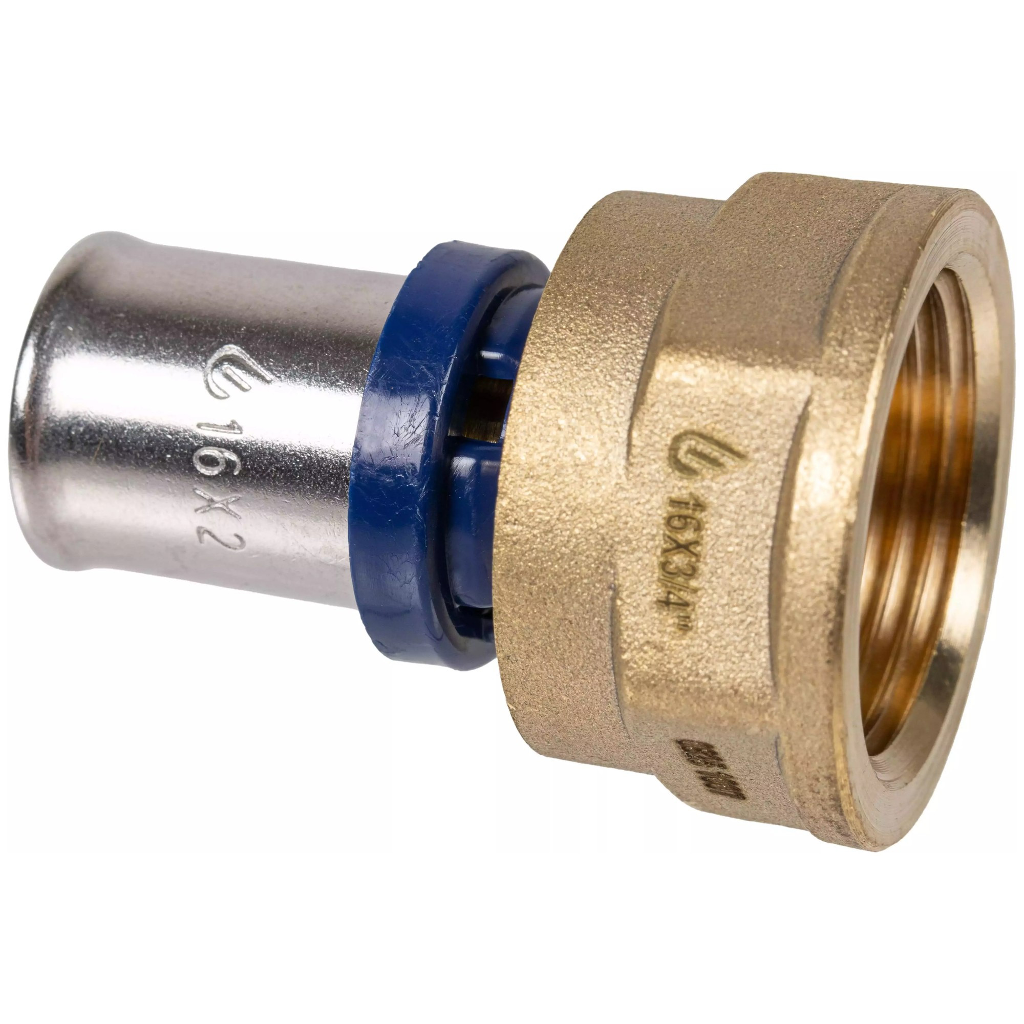 Штуцер обжимной для металлопластиковых труб Usystems MLC Plus 16-Rp1/2"ВР