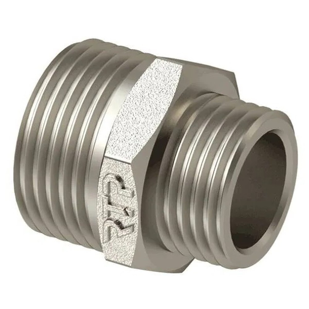 Ниппель-переходник НН наружная резьба 1 1/4"х 1/2" (25110) уп 10 шт
