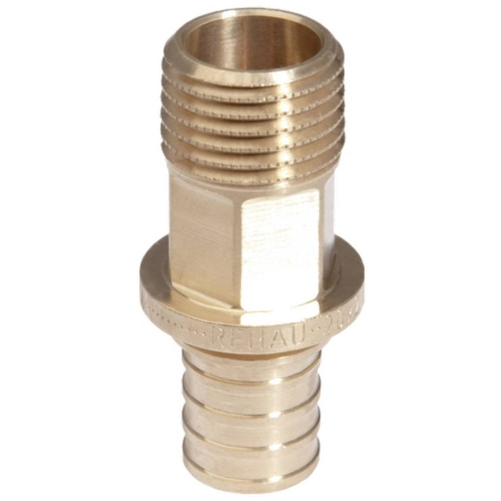 Переходник REHAU НР 16-3/4" RX+ , бронза
