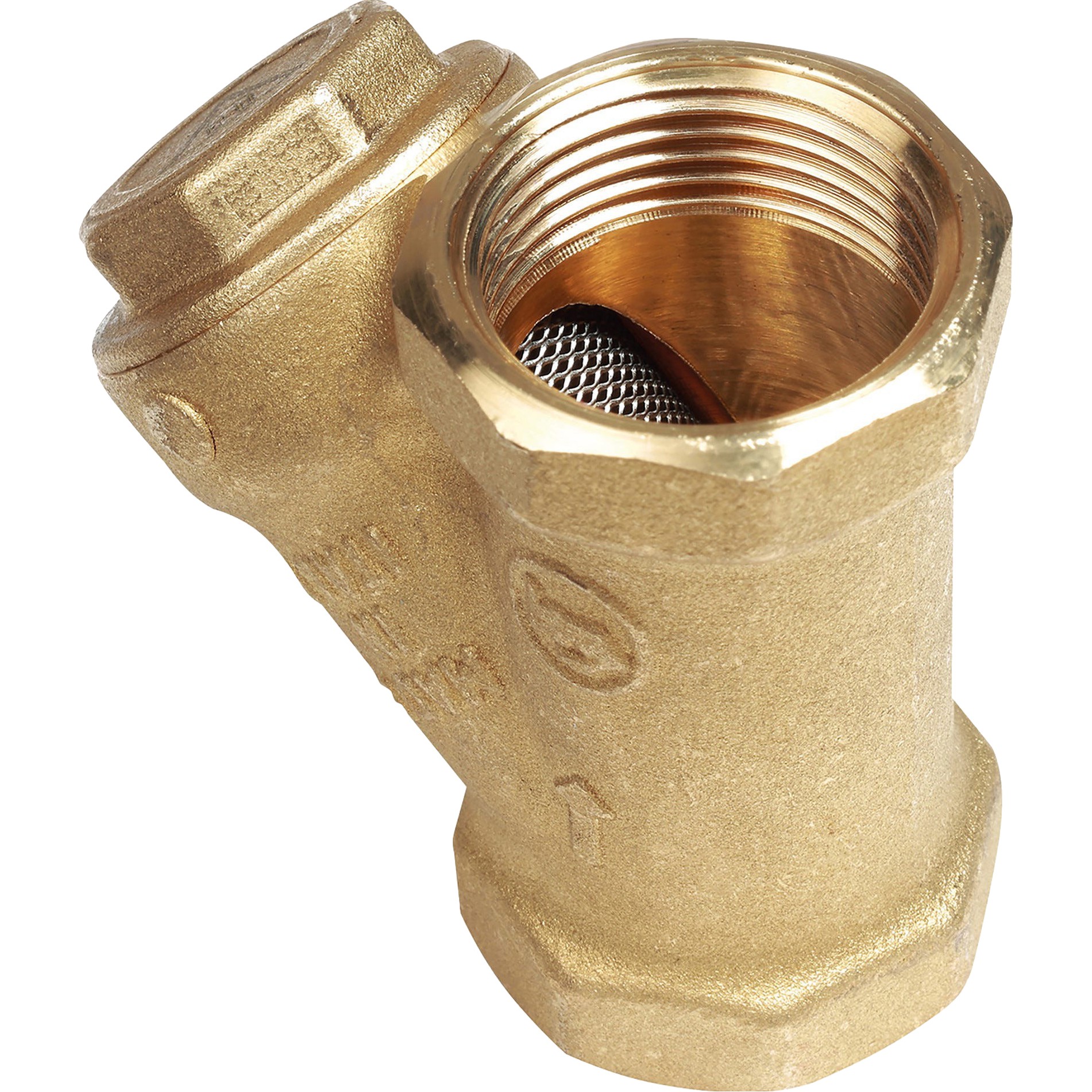 Фильтр сетчатый Giacomini косой с магнитом 3/4", R74MY004