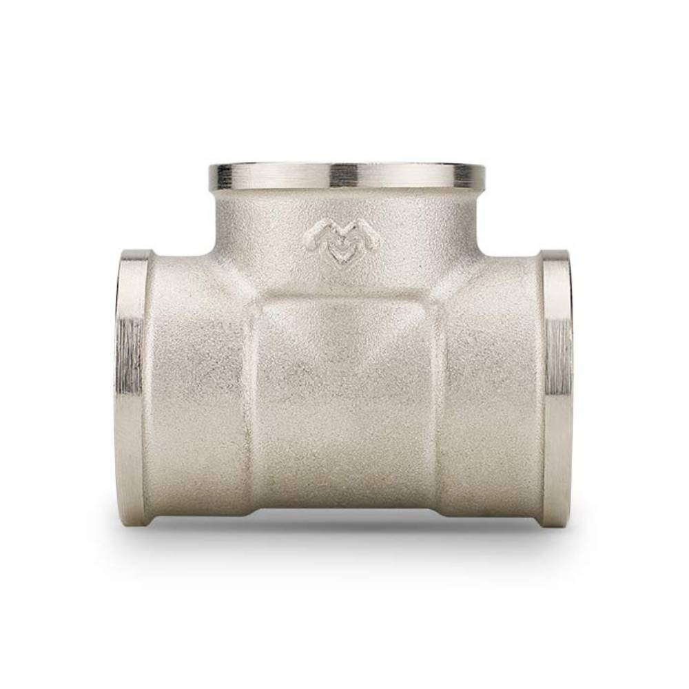 Тройник Varmega ВР равносторонний 1 1/4", никелированный