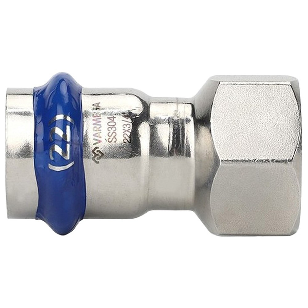 Муфта VARMEGA раструбная Inox Press ВР 22x1/2"