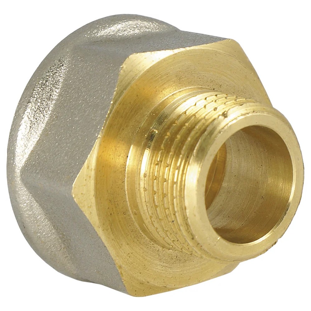 Переходник ВН внутренняя наружная резьба 3/4"х1/2" (JIF 283) уп 10 шт