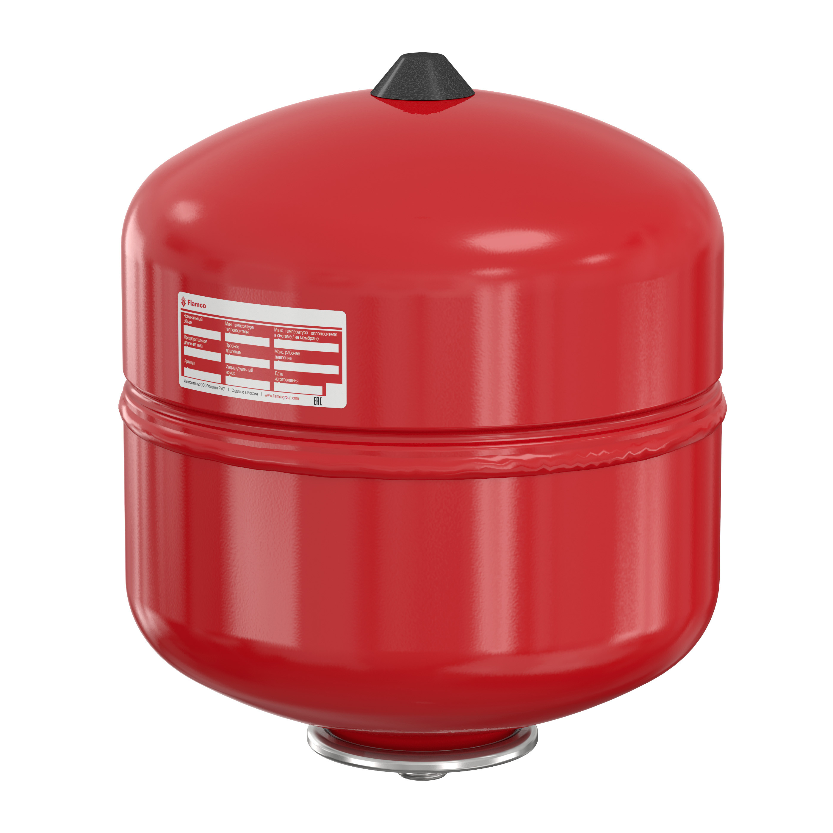 Бак Flamco расширительный (теплоснабжение/холодоснабжение) мембранный Flexcon R 12л/1,5 - 6bar