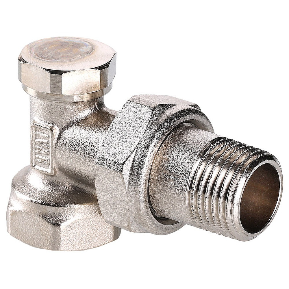 Клапан запорный угловой 3/4" (Valtec VT.019)