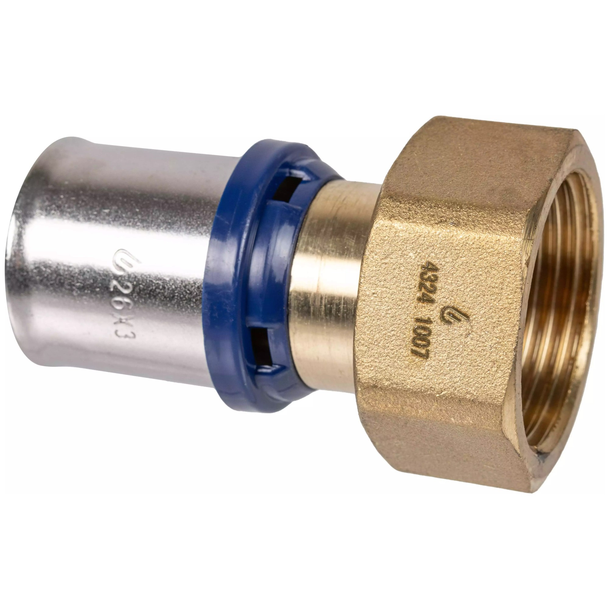 Штуцер обжимной для металлопластиковых труб Usystems MLC Plus 32-G1"НГ