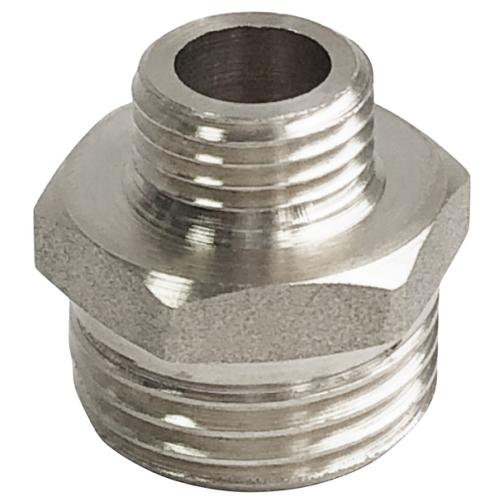 Ниппель-переходник НН наружная резьба1/2"х1/4" (VALFEX VF. 580.N.012.014) уп 10 шт
