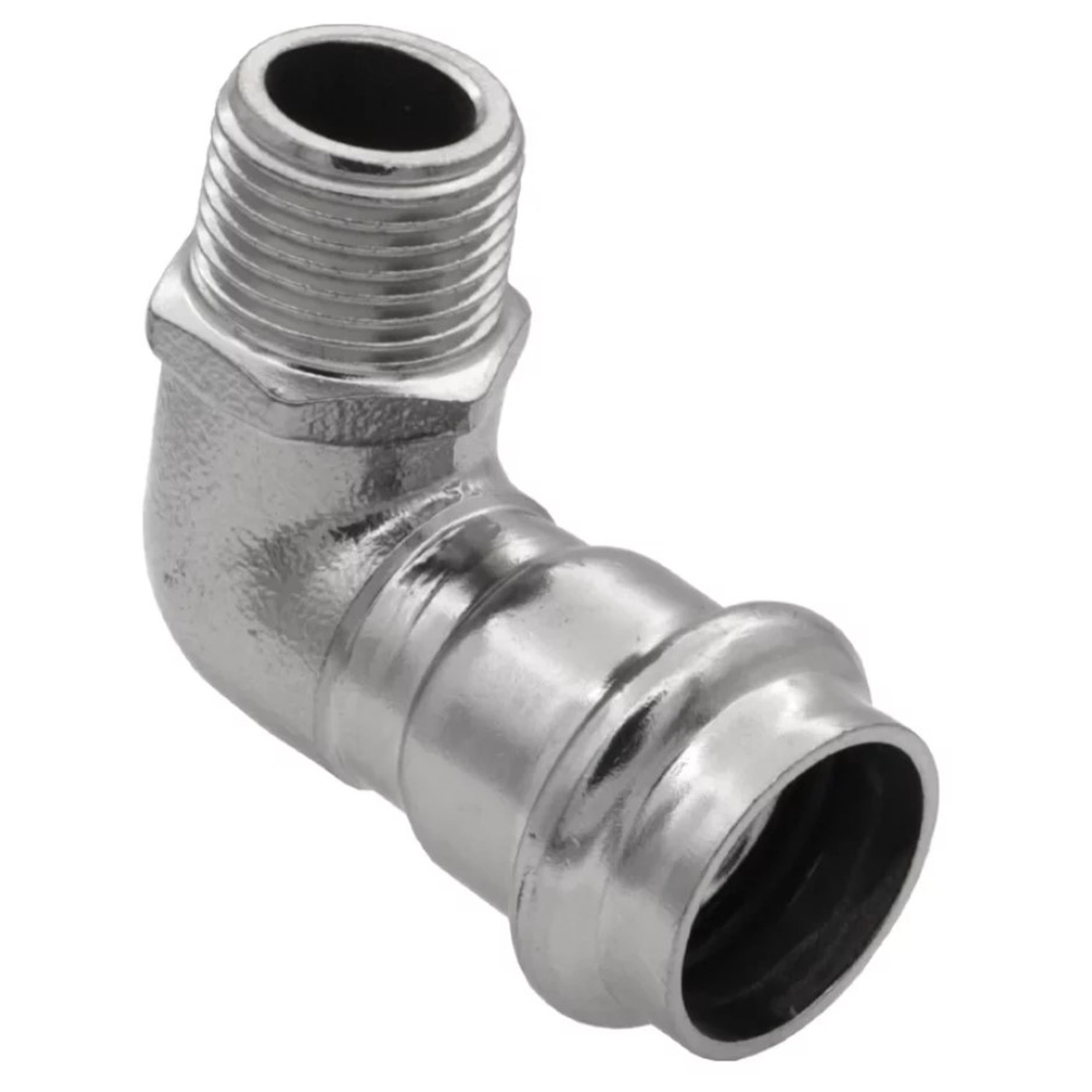 Уголок VIEIR 90 град. нар.р. 15×1/2" VER-PRO (80/5)