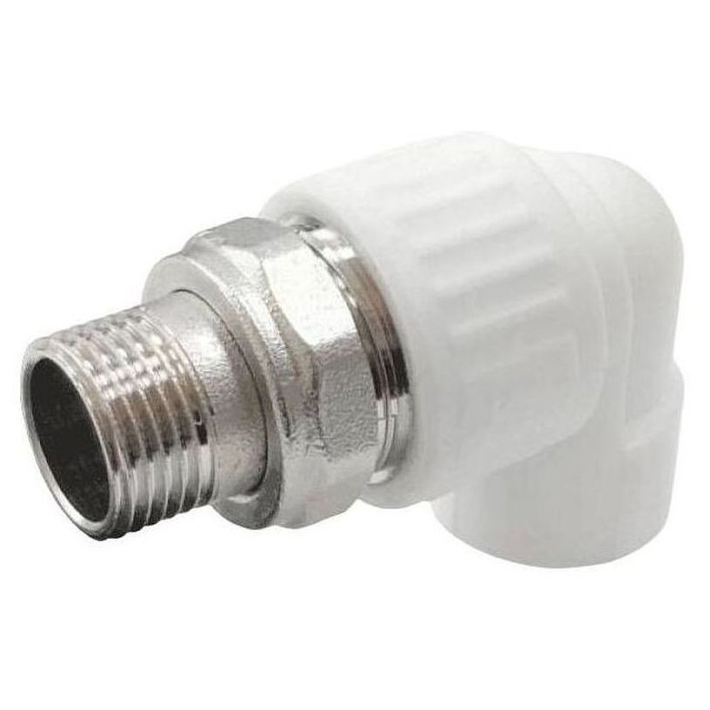 Угольник с американкой для радиатора НР 20 х 3/4" (60/15) VALFEX