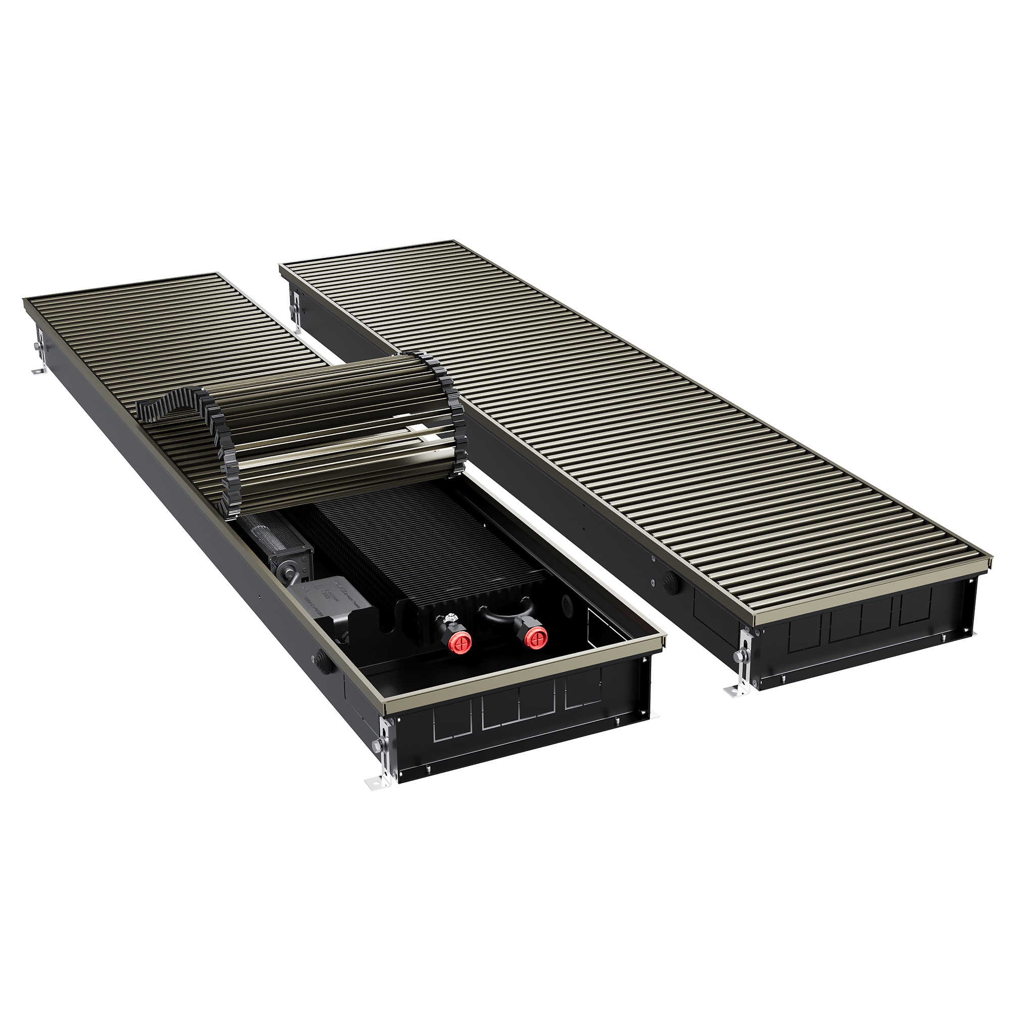 Конвектор внутрипольный Royal Thermo ATRIUM TURBO-90/300/900-DG-U-DB