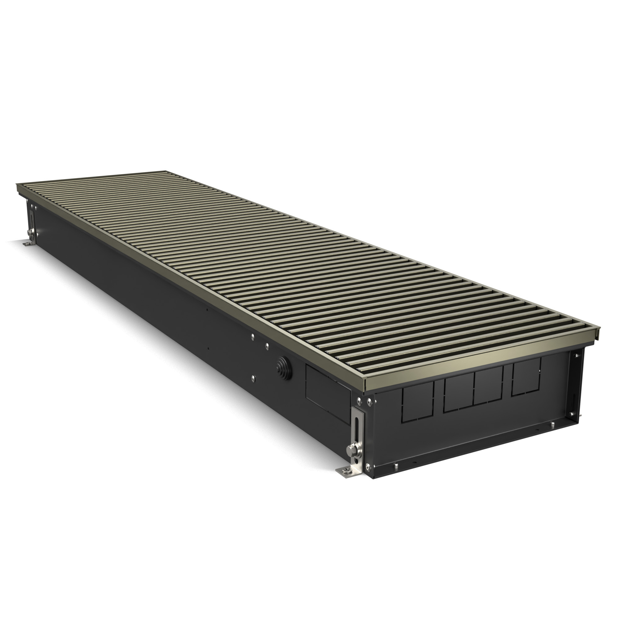 Конвектор внутрипольный Royal Thermo ATRIUM TURBO-110/300/2400-DG-U-DB