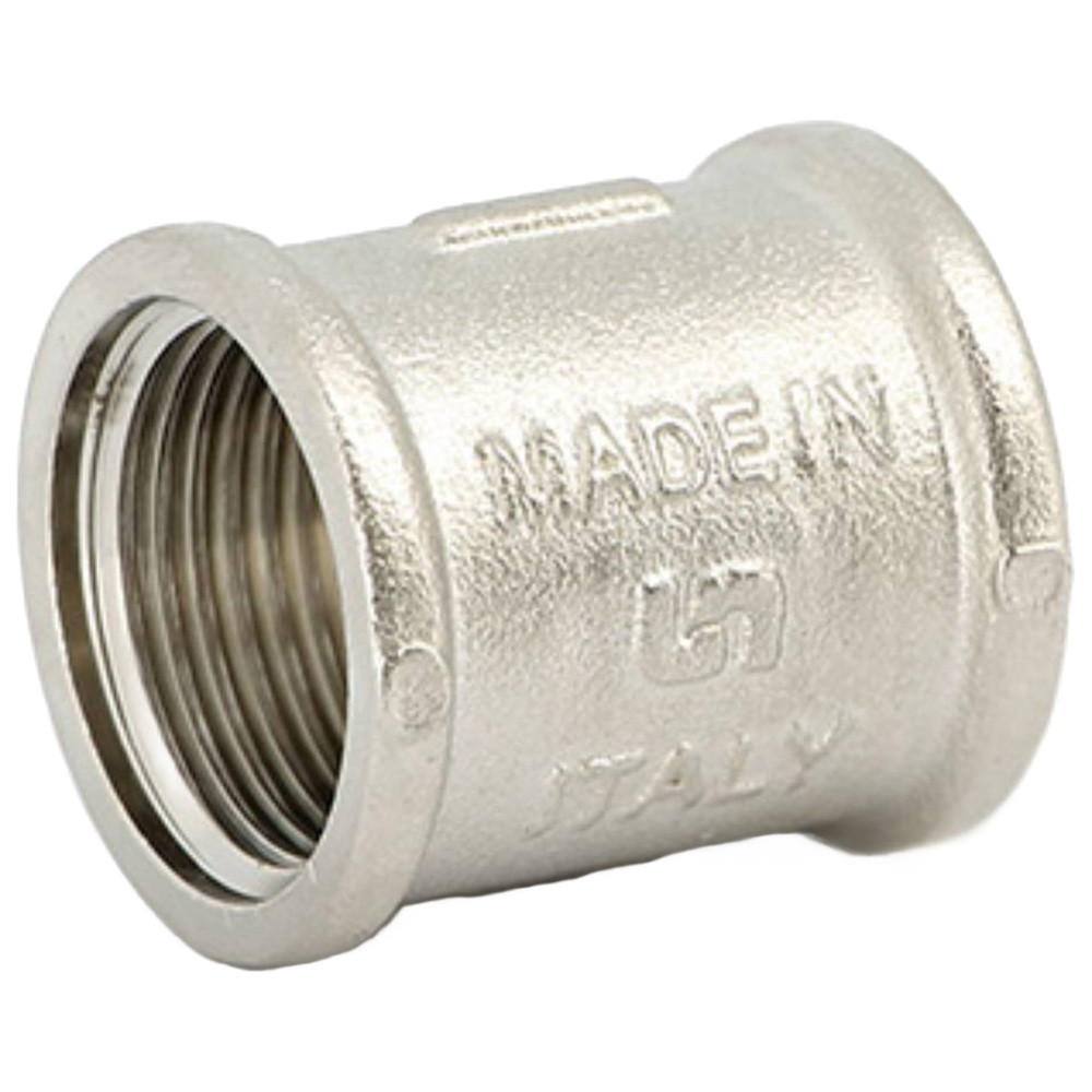 Муфта Uni-Fitt 1/2" никелированная