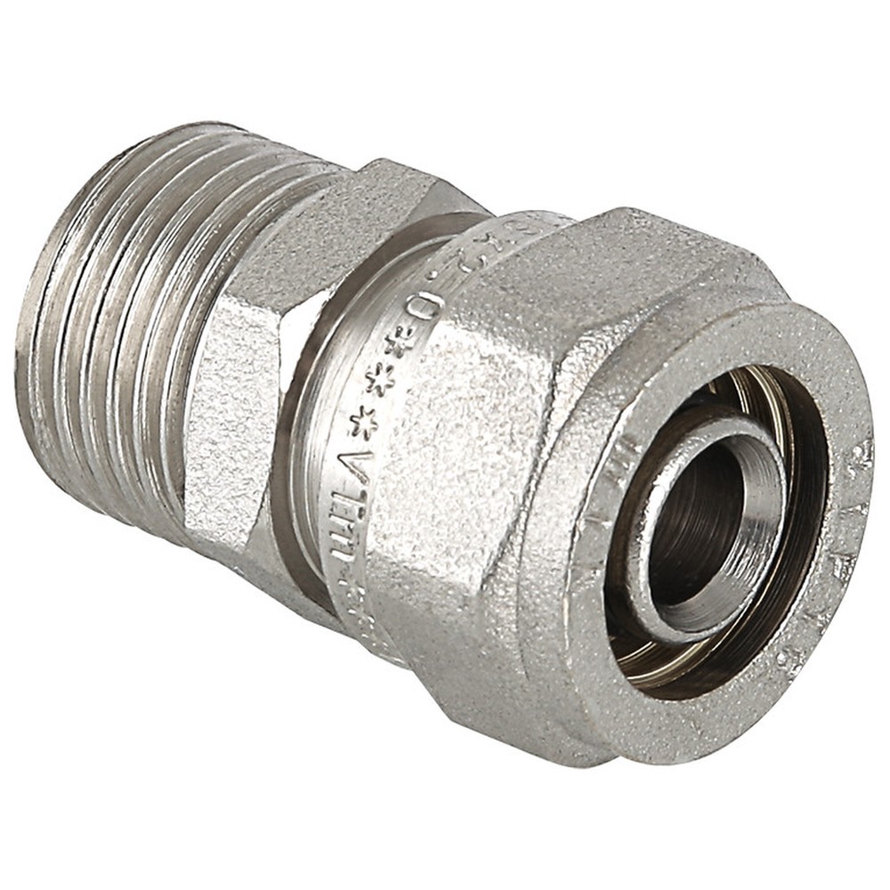 Муфта обжимная с НР 16*3/4"наружняя резьба (Valtec) VTm.301