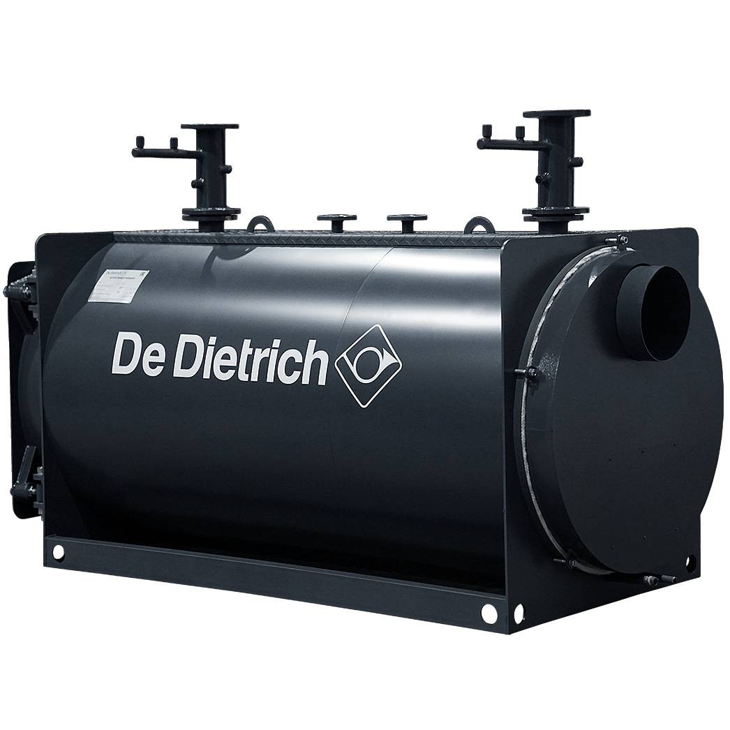 Котел стальной DE DIETRICH CA R 1750 напольный, 1 конт., откр.кам.сгор. газ./диз, наддув, без п/у