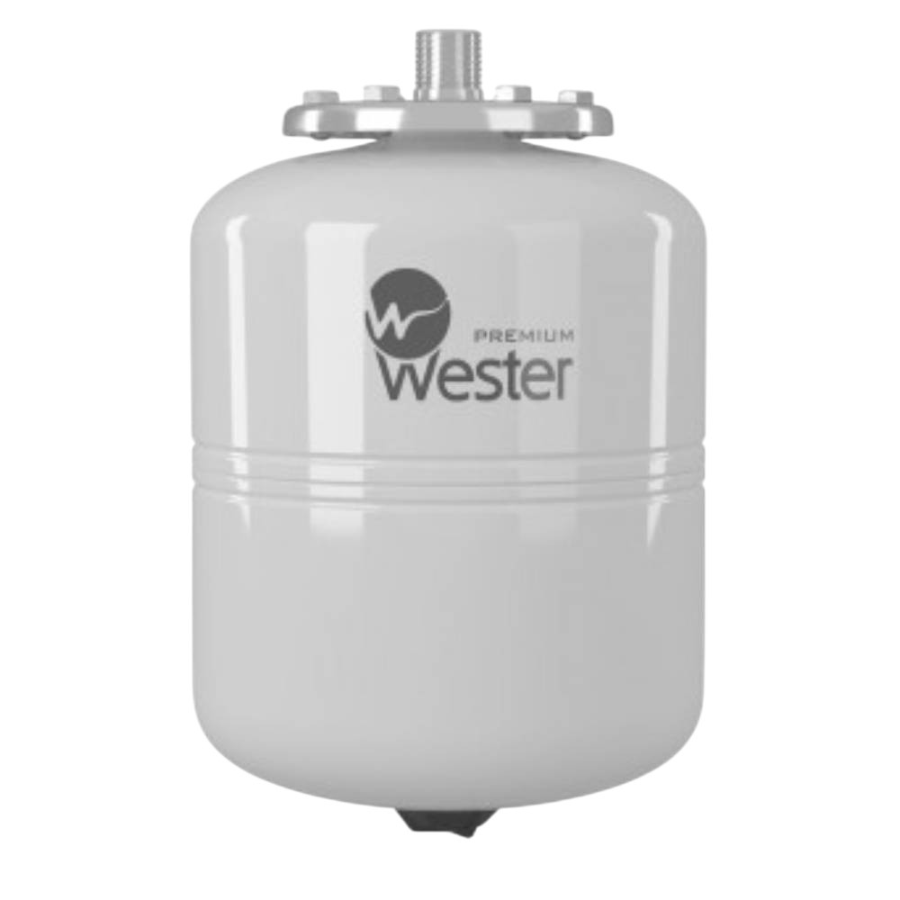 Бак мембранный Wester Premium для ГВС и гелиосистем 18л 12 бар (к/ф из нерж.), WDV18P