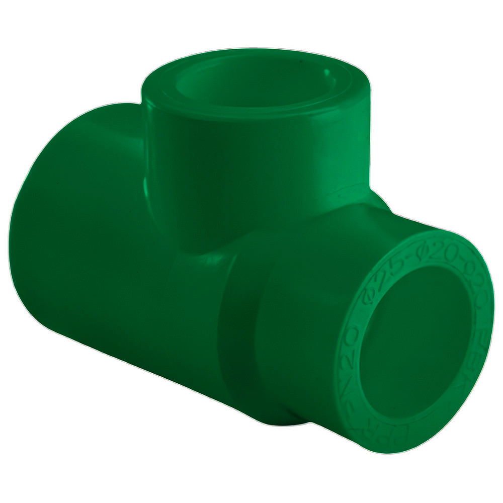 Тройник ПП AntiFire переходный D75х50х75 Green 033940