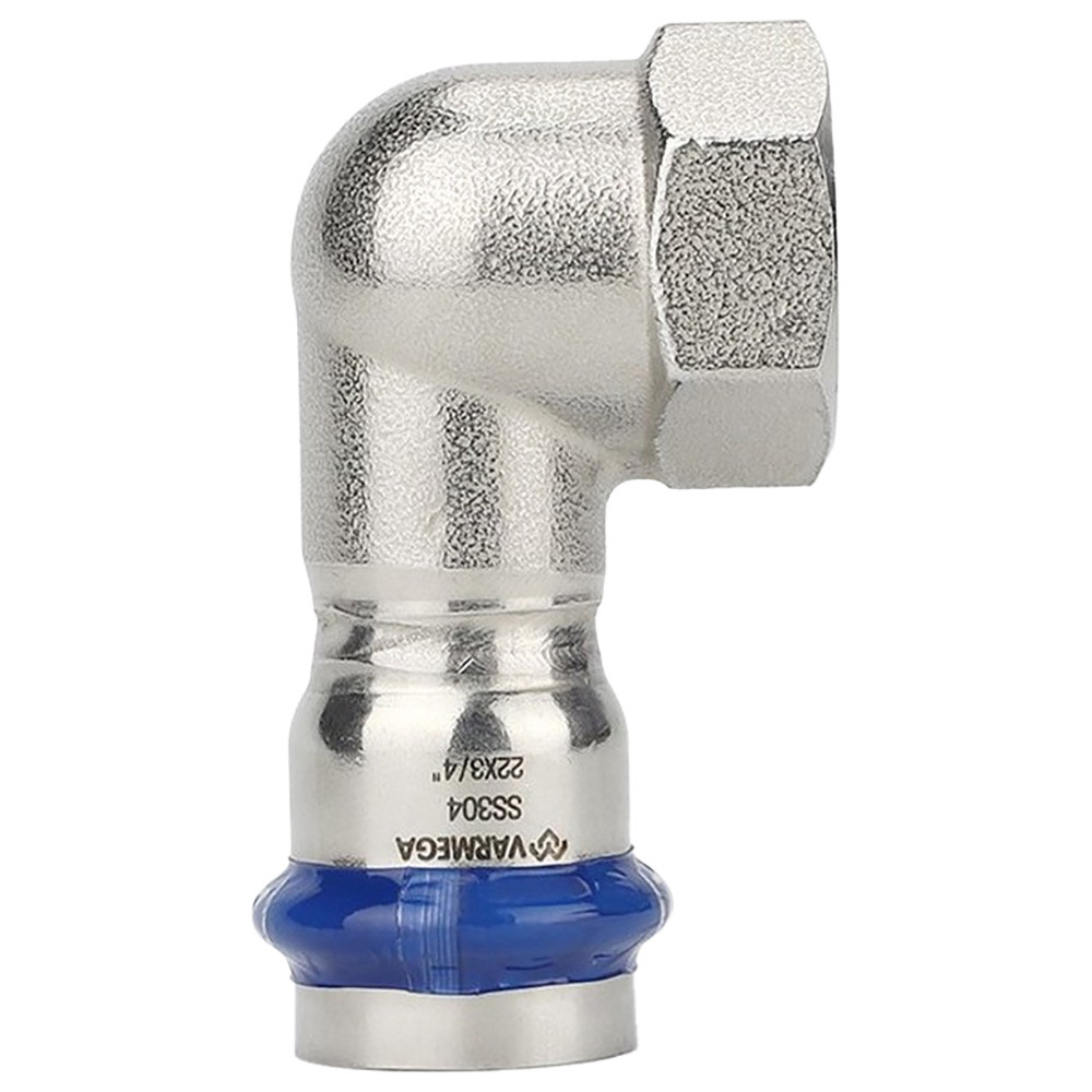 Угольник VARMEGA раструбный Inox Press ВР 35x1"