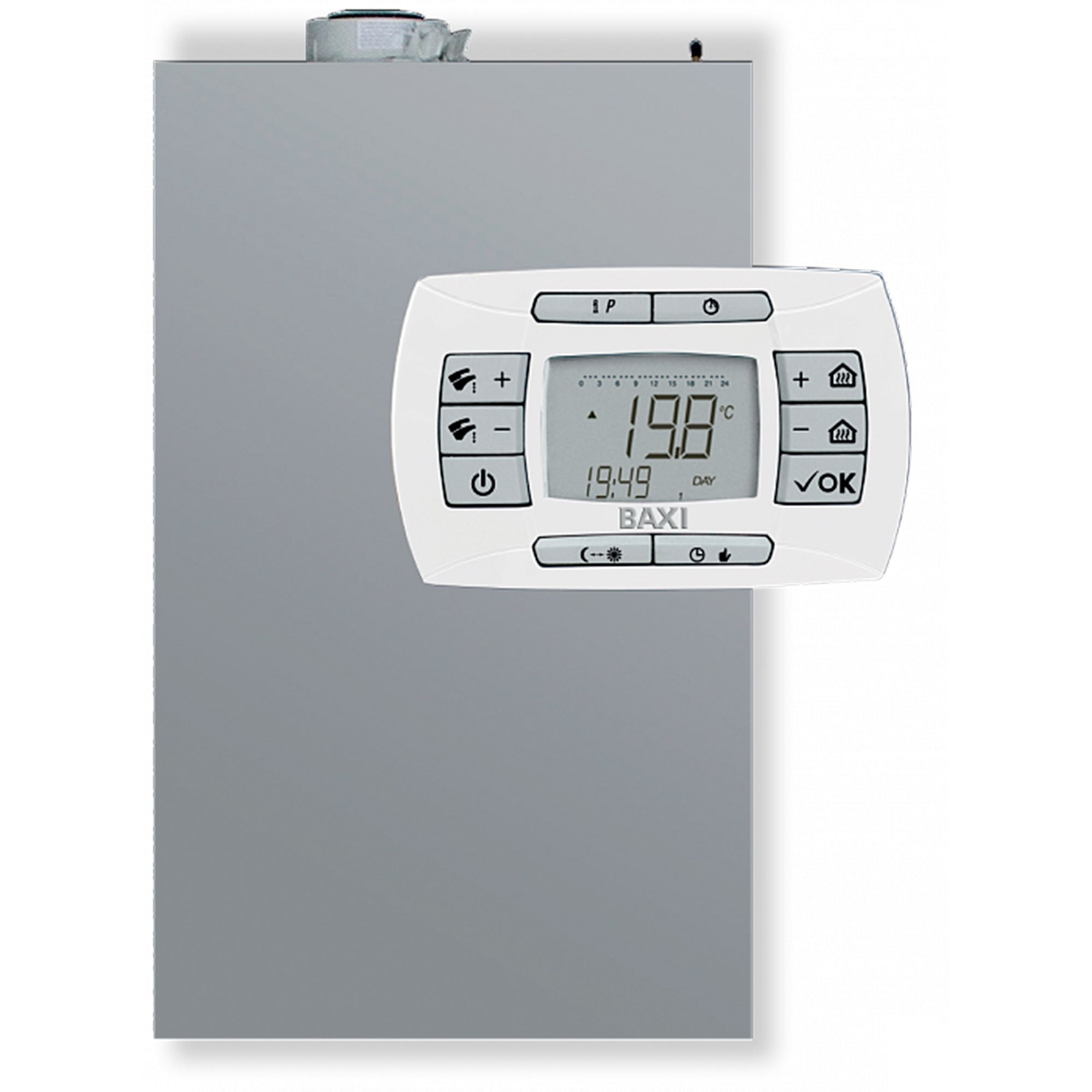 Котел газовый BAXI LUNA AIR 28 конденс., настенный, 2 конт., закр.кам.сгор.