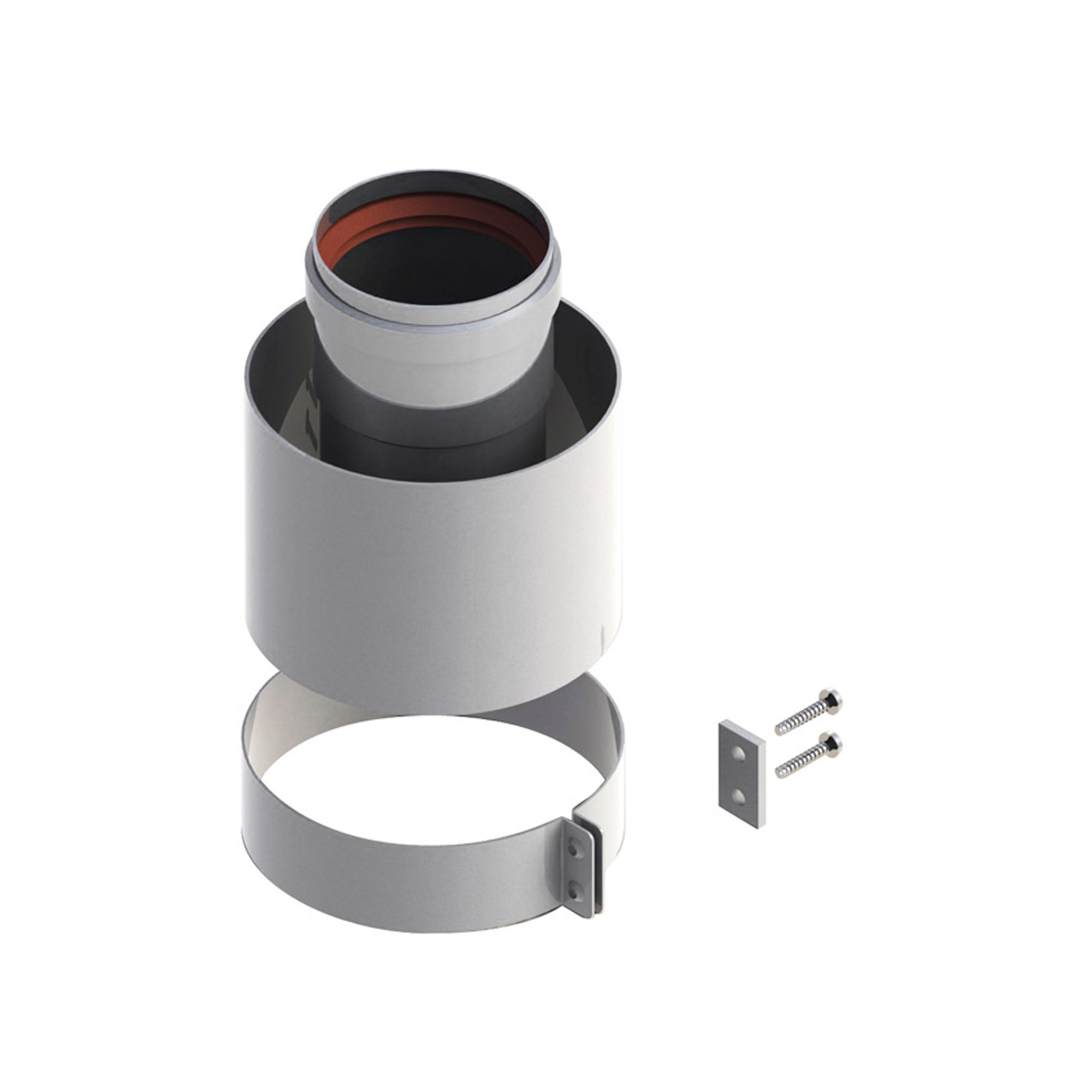 Адаптер вертикальный диам.60/100 (A) ROYAL THERMO RTF03.007