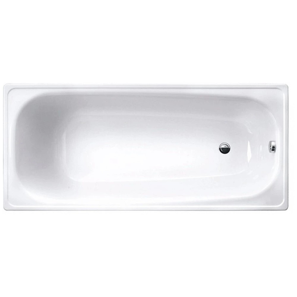 Ванна WhiteWave Classic стальная с белыми подставками 170х75, арт. CL-1700