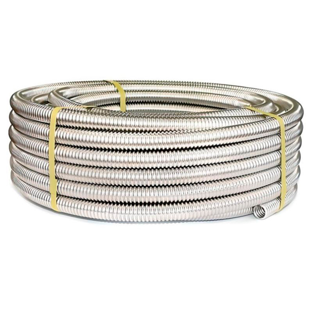 Труба VIEIR гофрированная из нерж. стали d20, (60)