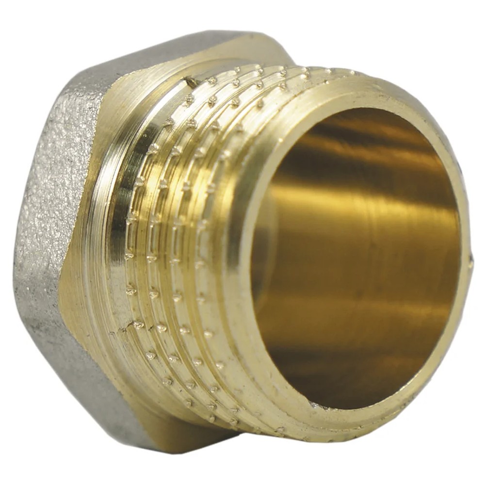 Пробка НР наружная резьба 1/2" (JIF251) уп 10 шт
