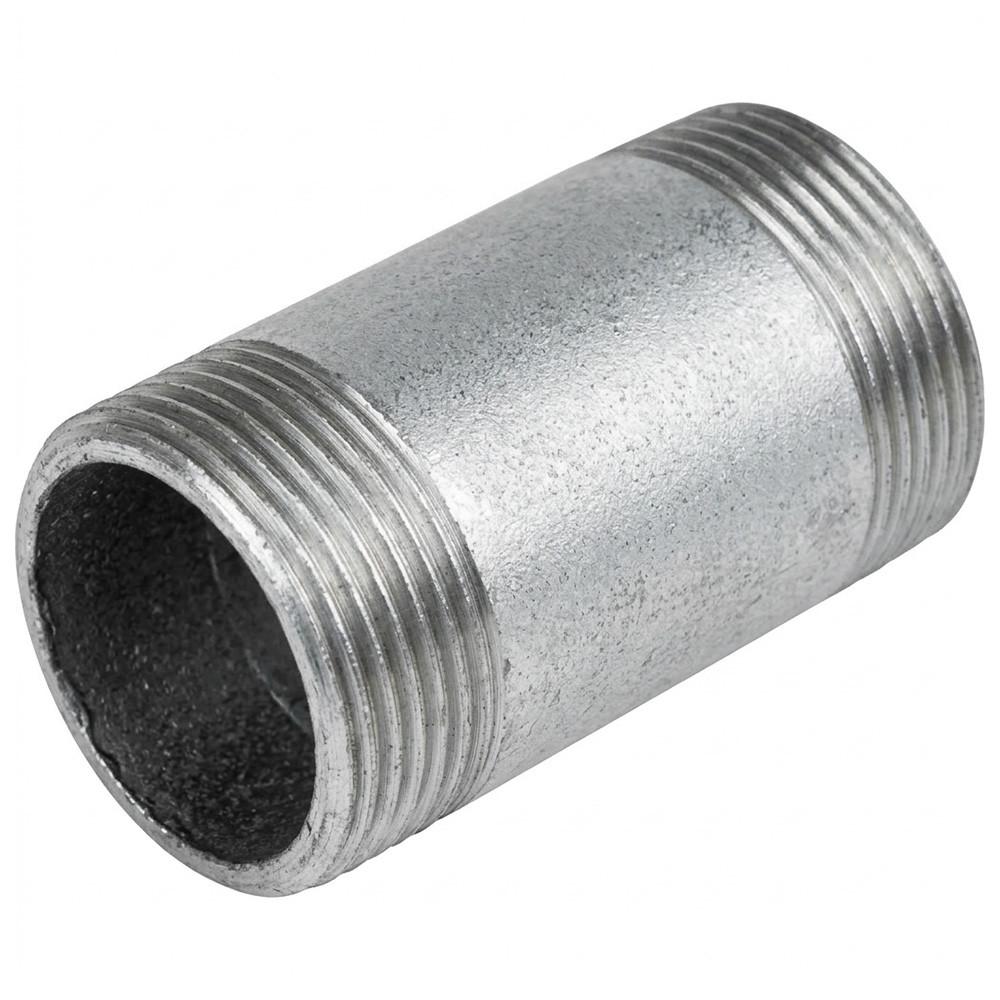 Бочонок стальной оцинкованный НН наружная резьба 50