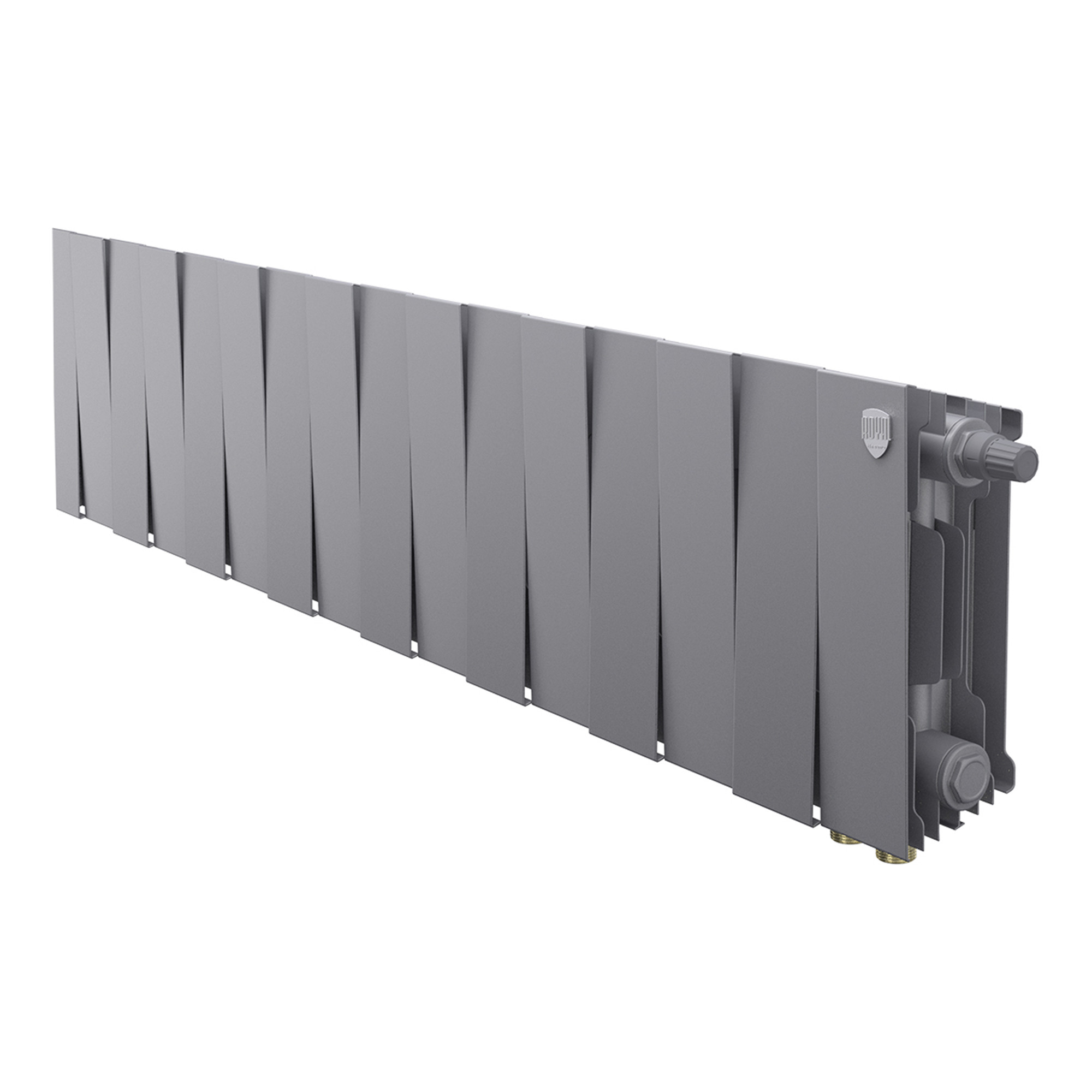 Радиатор Royal Thermo PianoForte 200 Silver Satin VDR80 - 16 секц.