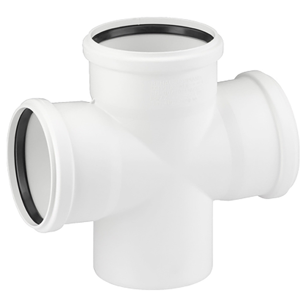 Крестовина REHAU двухплоскостная REHAU RAUPIANO PLUS 110/110/110/87гр