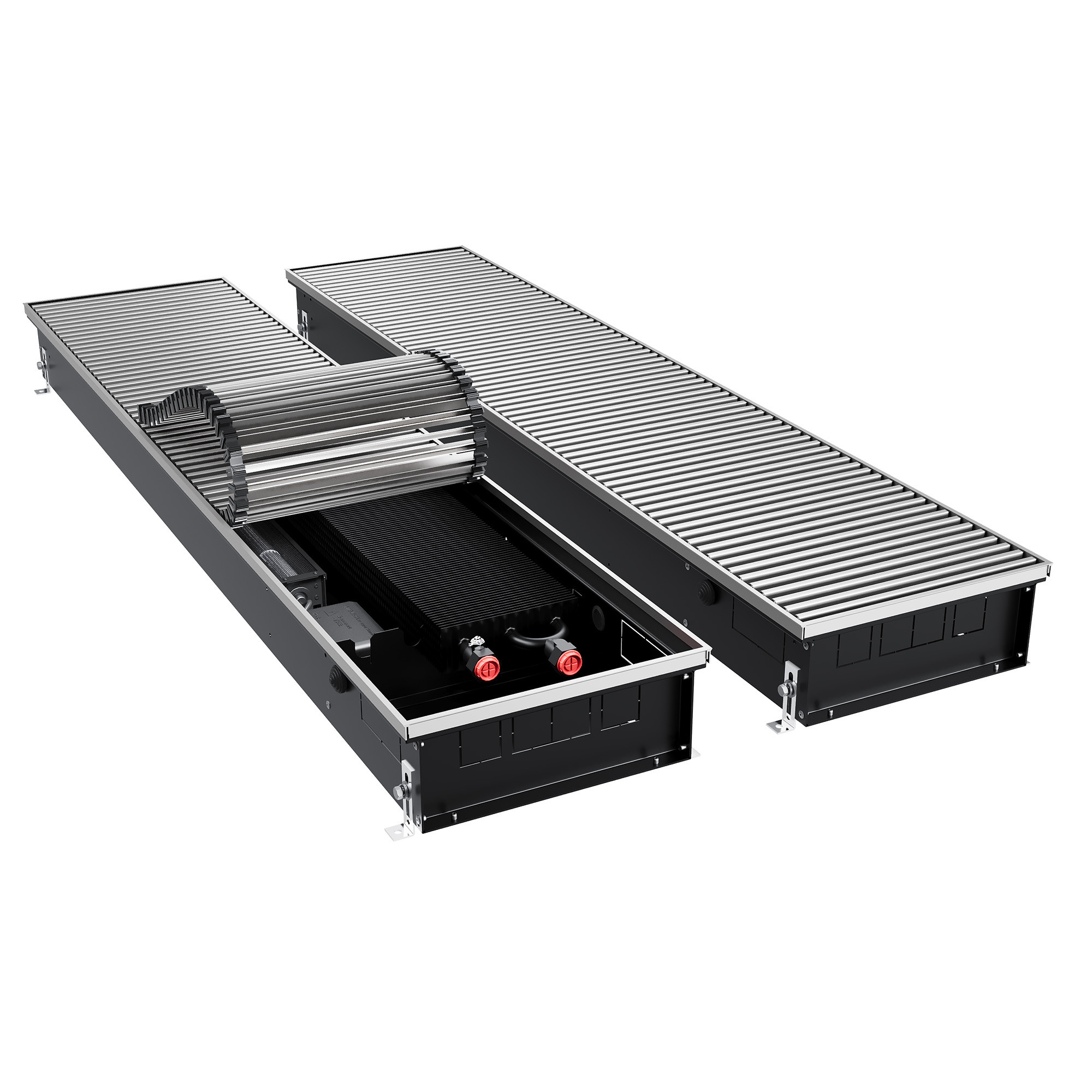 Конвектор внутрипольный Royal Thermo ATRIUM TURBO-110/300/800-DG-U-NA