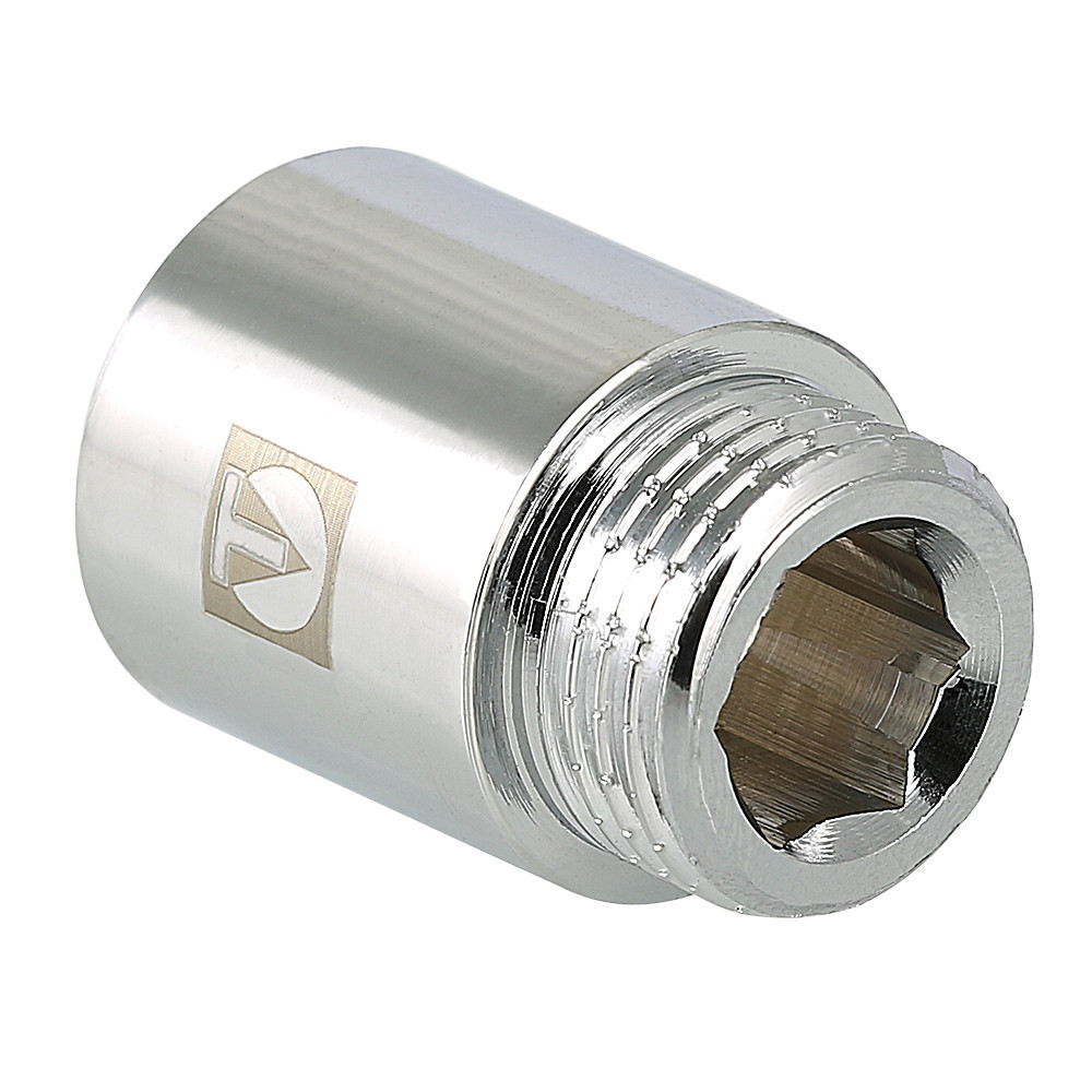 Удлинитель хромированный Valtec 1"x70мм ВР-НР VTr.198.C.0670
