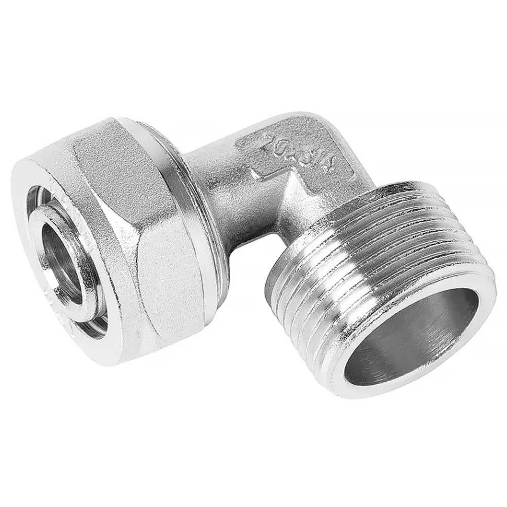 Уголок VIEIR цанговый L16x1/2" НР (200/10) MPLM163