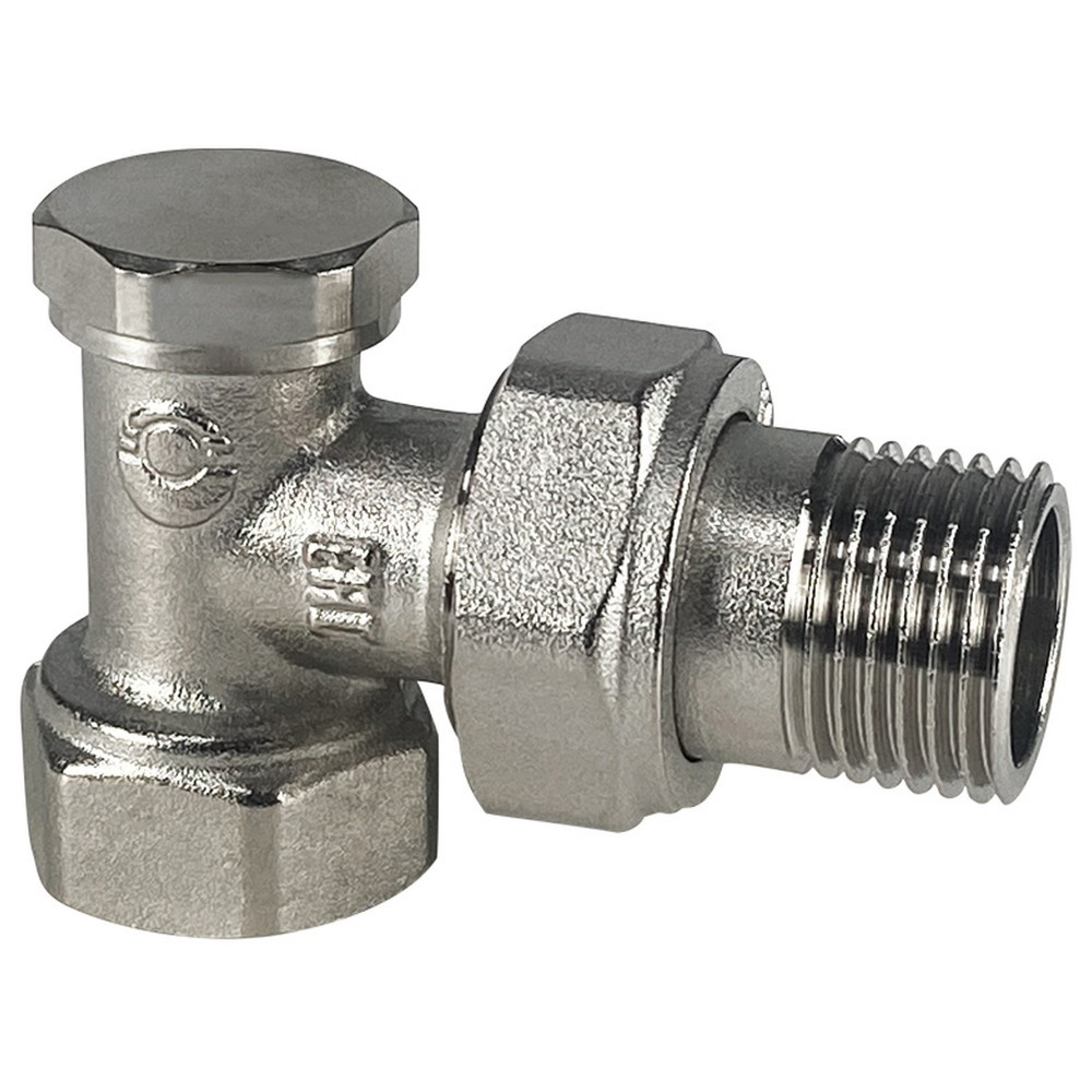 Клапан запорный угловой 3/4" (VALFEX VF.019.N.05)