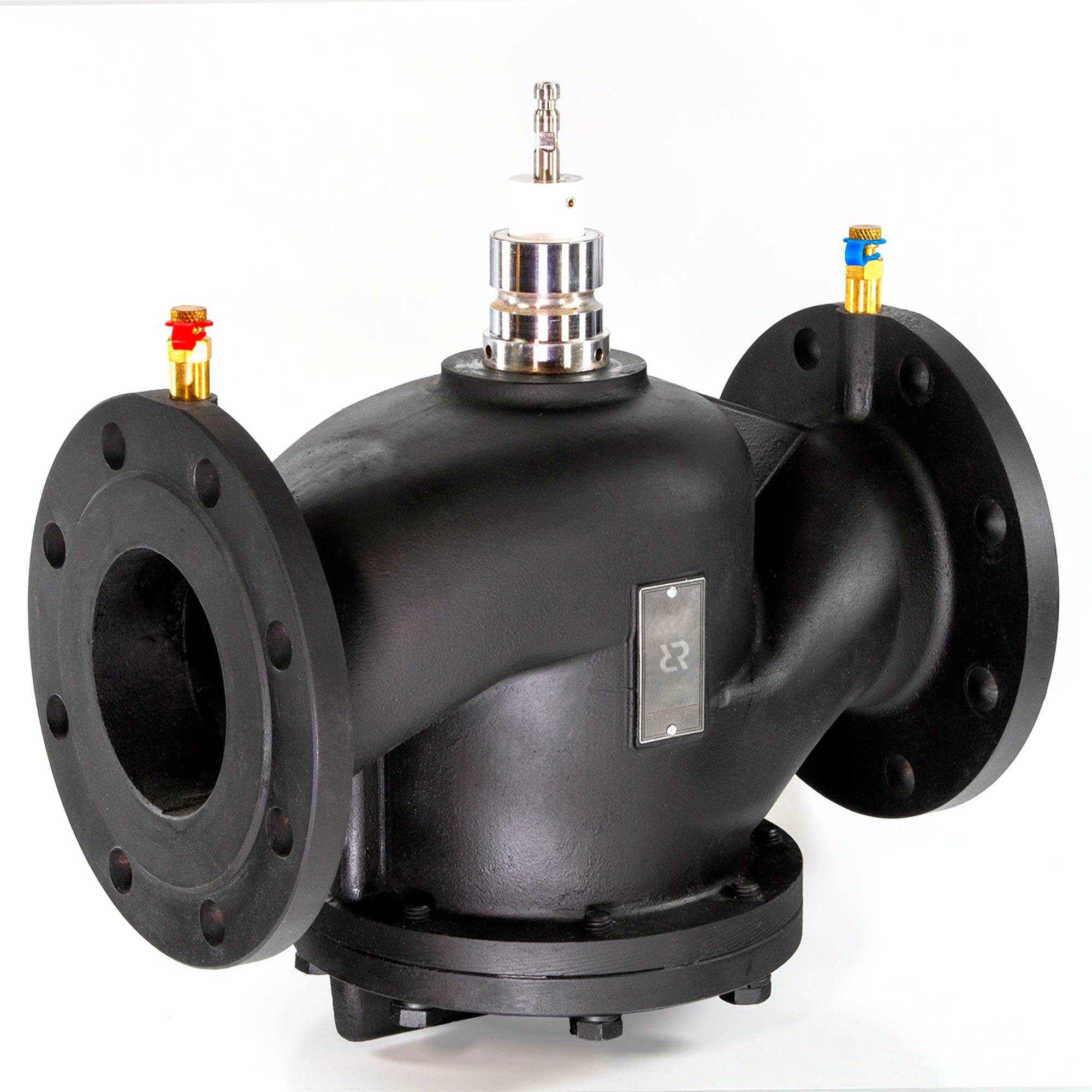 Клапан балансировочный комбинированный РИДАН AQF-R DN125 PN16, с ниппелями, фланцевый