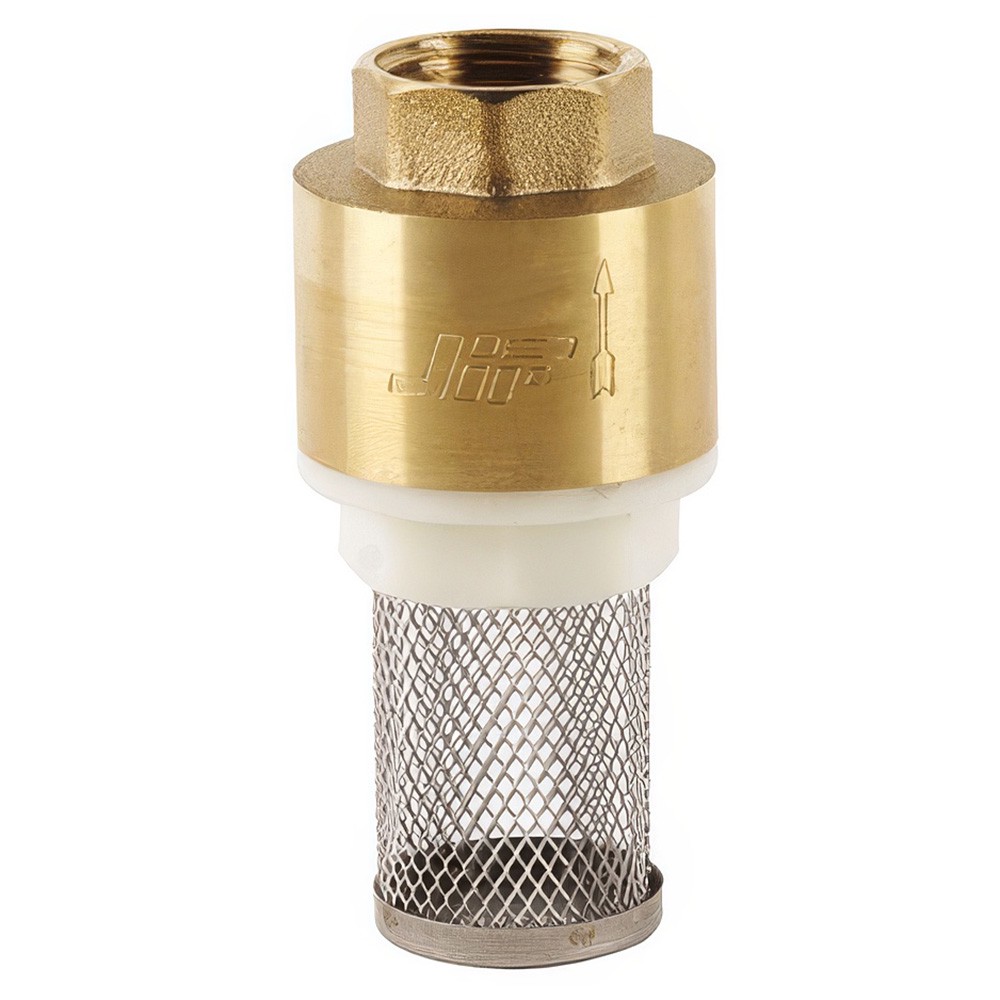 Клапан обратный внутренняя резьба 1/2" (JIF 311) с сеткой уп 10 шт